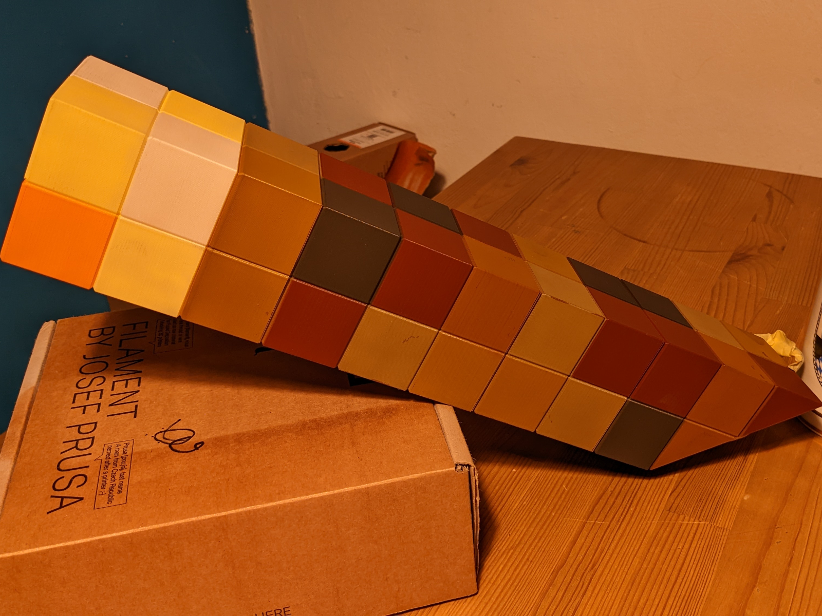Miniatura 5 do modelo 3D Minecraft Torch Wall Lamp