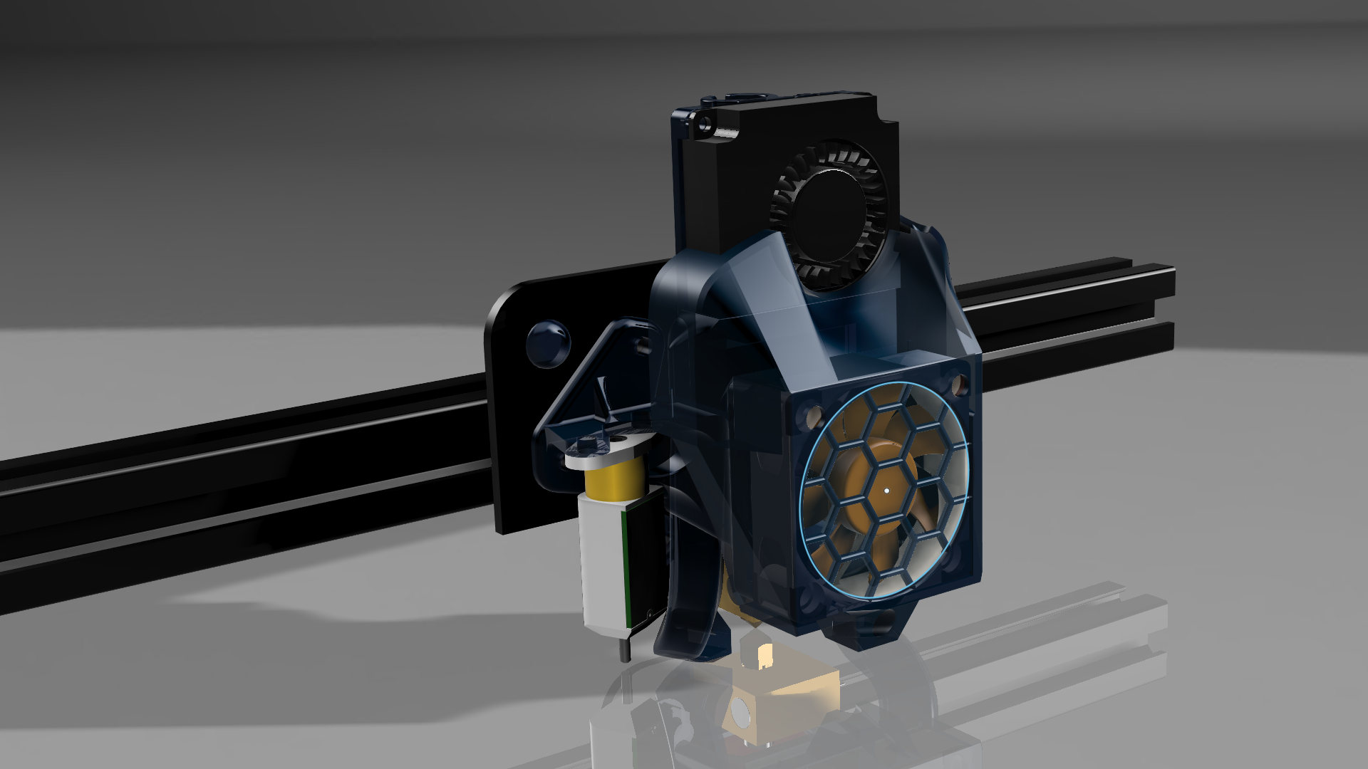 Custom Ender 3 Fan mount and endoscope