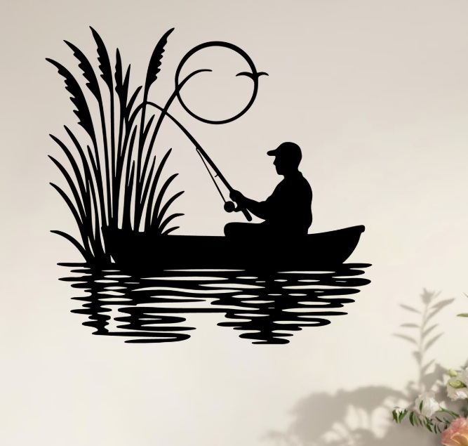 Fisherman Wall Art