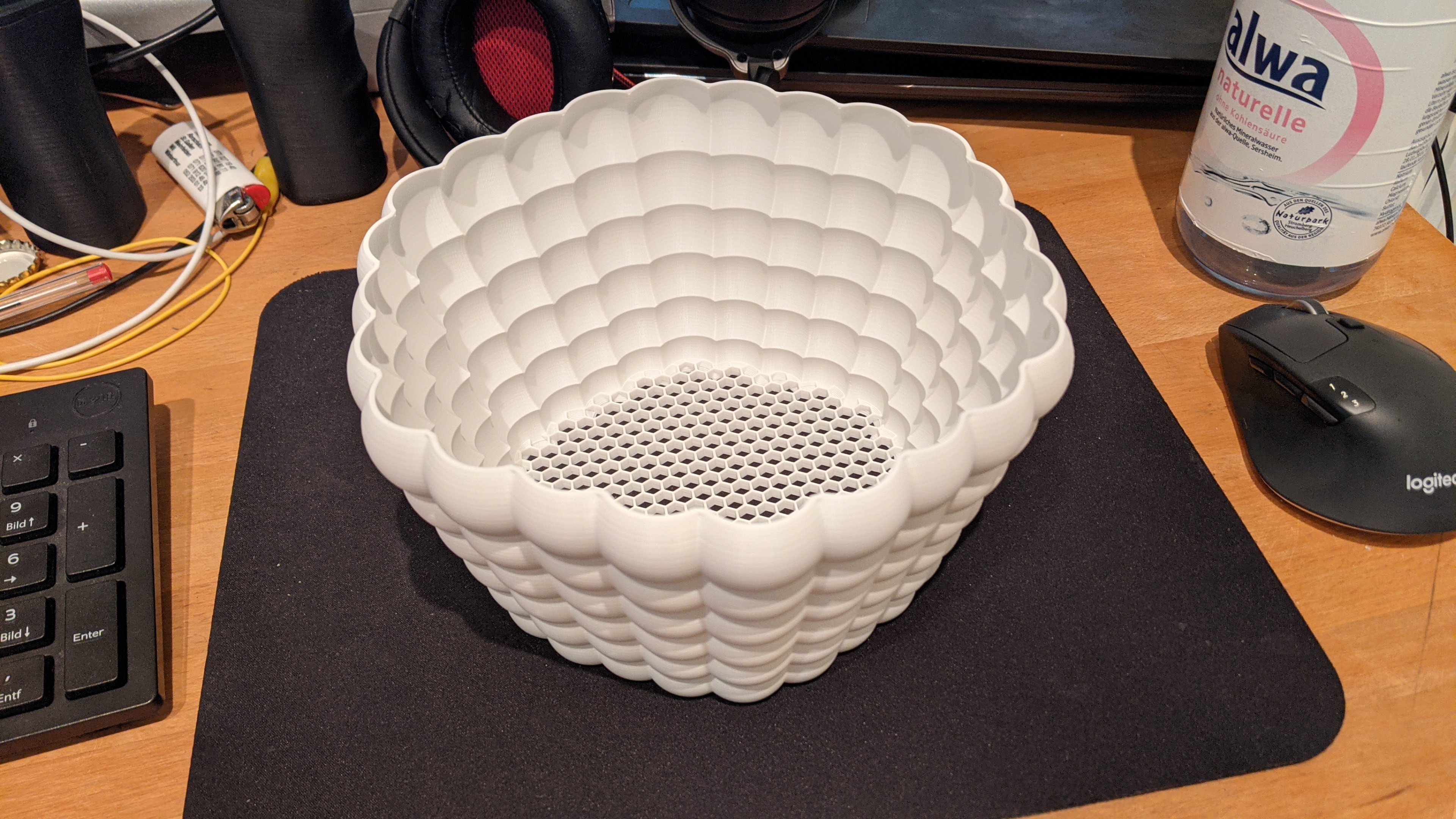 Ball Bucket / Bin / Vase