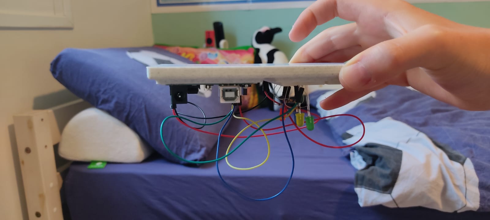 Arduino Uno and 30 row breadboard mount by Nimrod Ben Yossef | Download ...