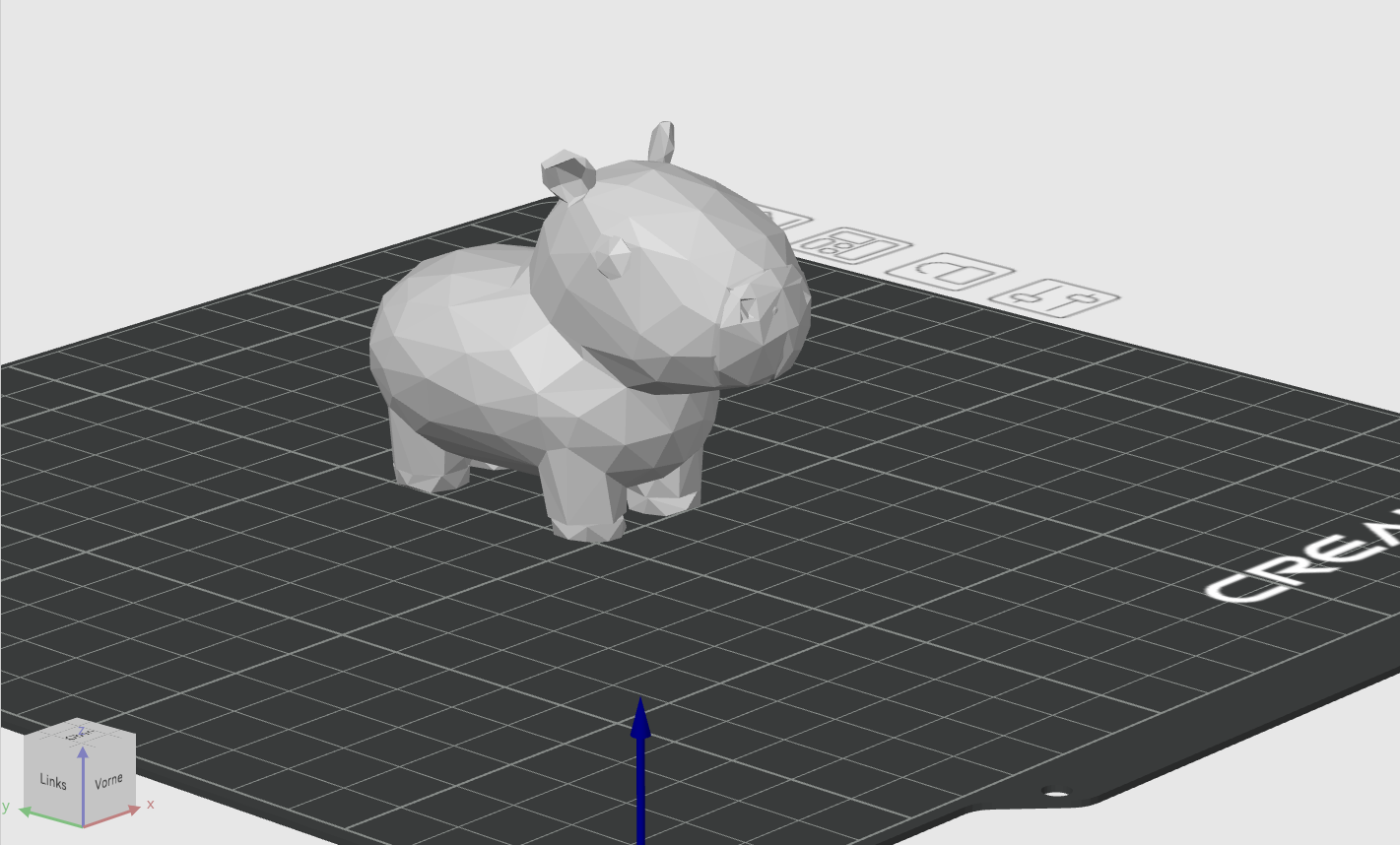 Capybara Low Poly