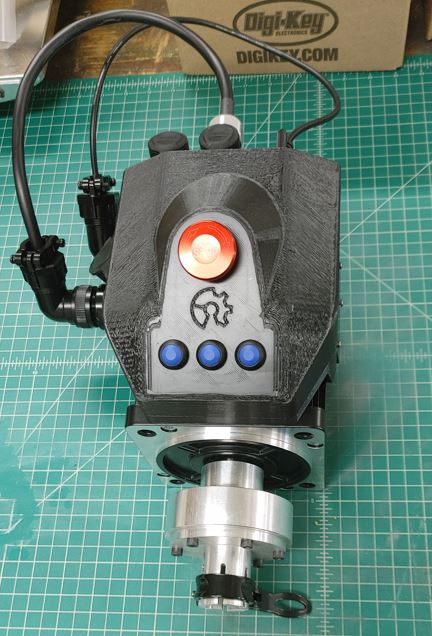 Compact Motor Mounted OpenFFBoard TMC Enclosure