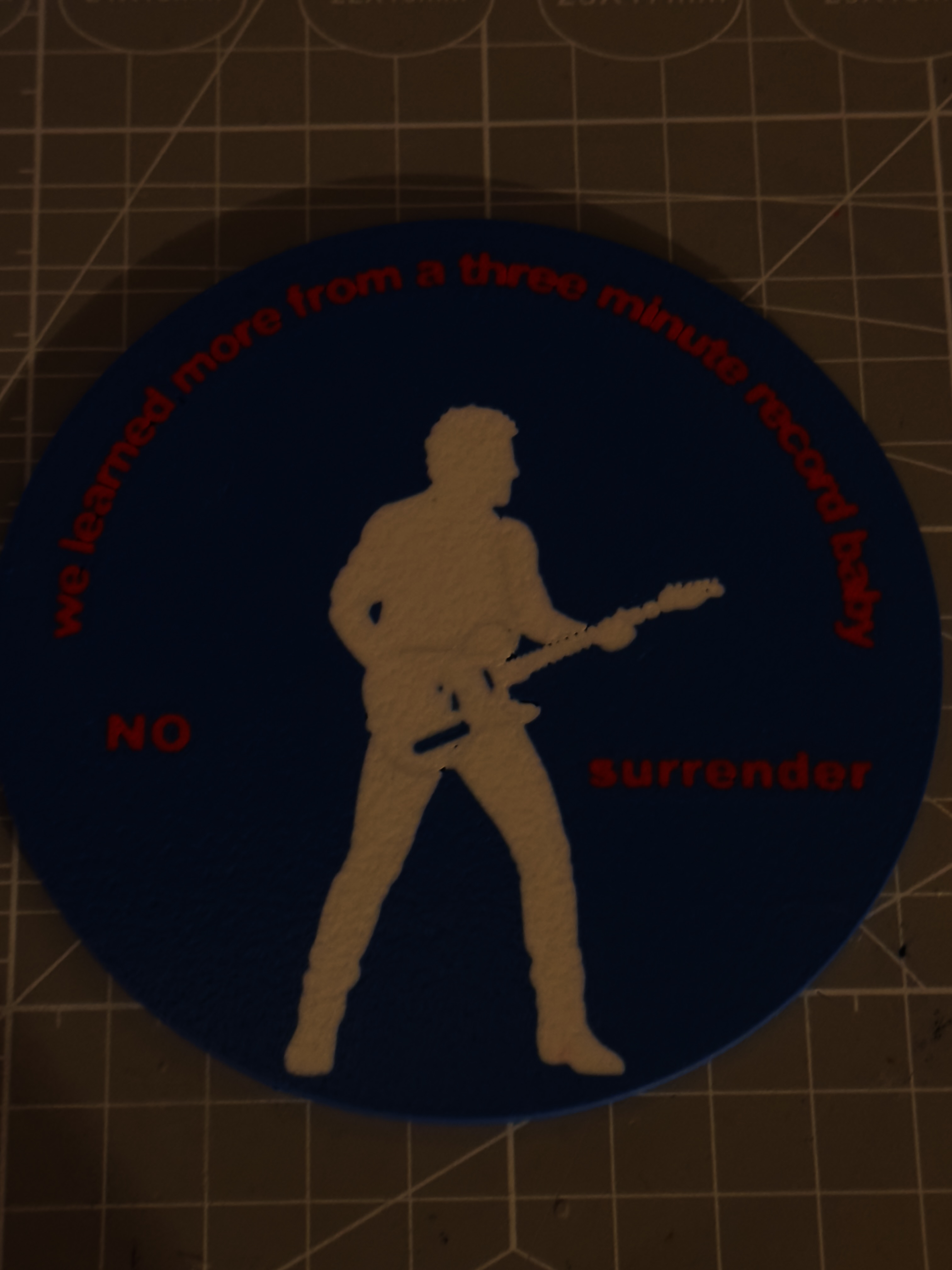 "no surrender" Untersetzer