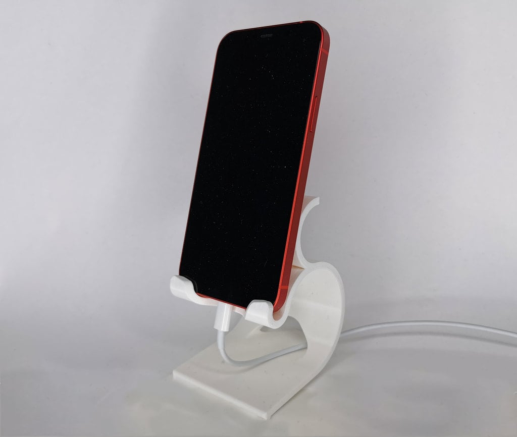 "The Wave" - supportless phone stand