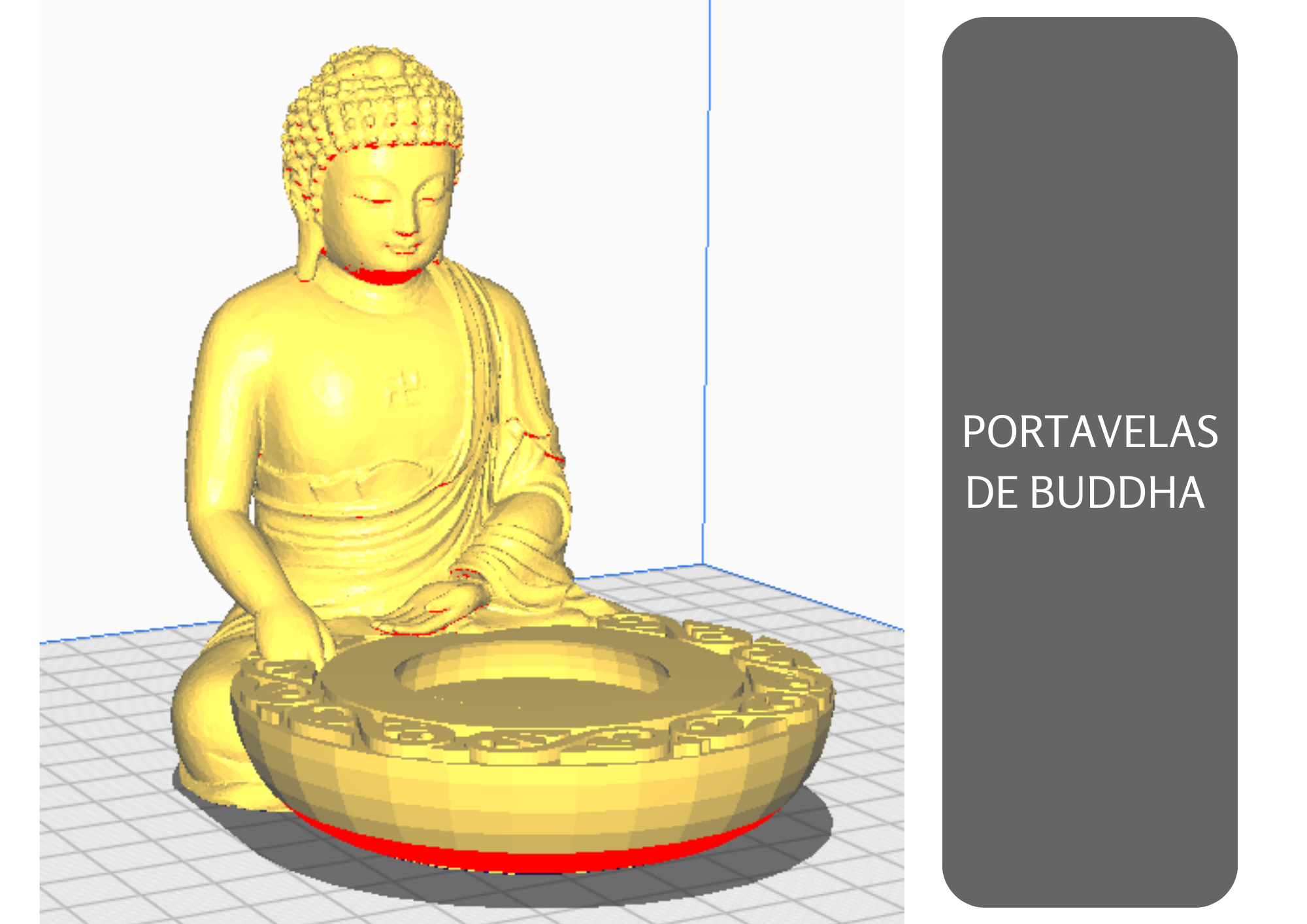 Buddha For Candles By Yadira Vela Download Free STL Model buddha-for-candles-by-yadira-vela-download-free-stl-model