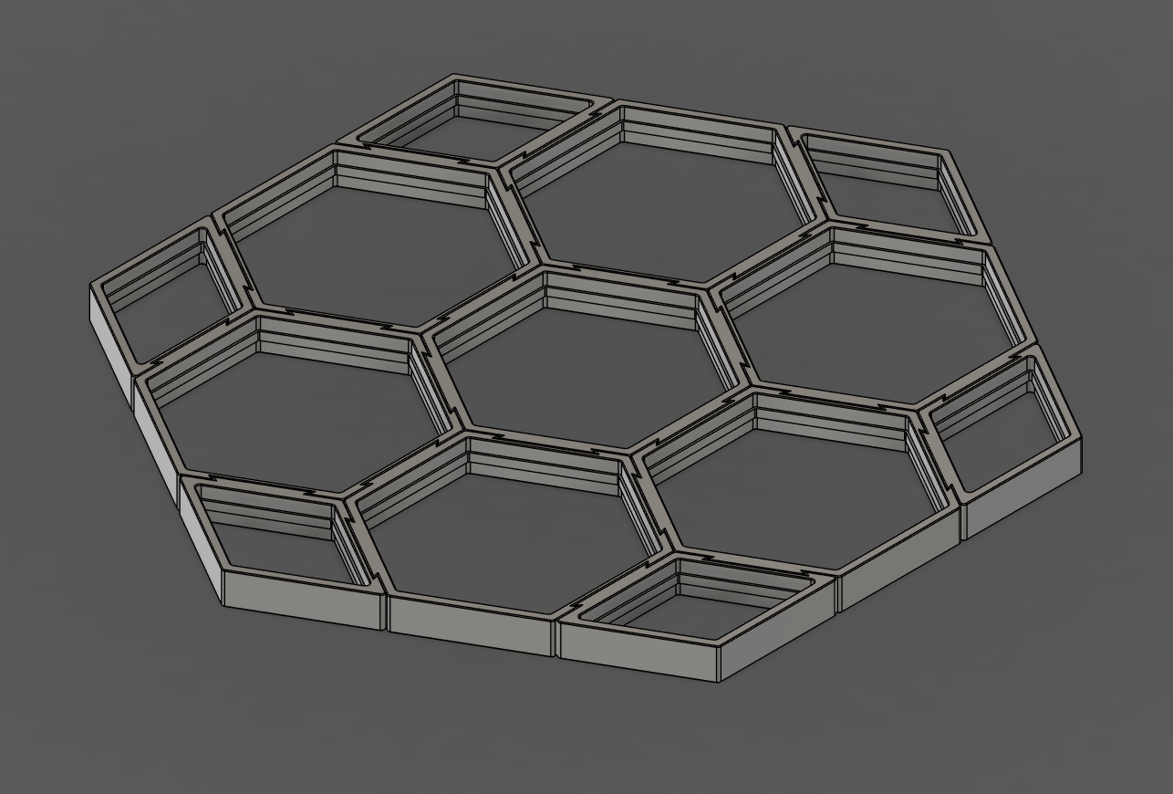 Modular Hex Tabletop — miniatura 3