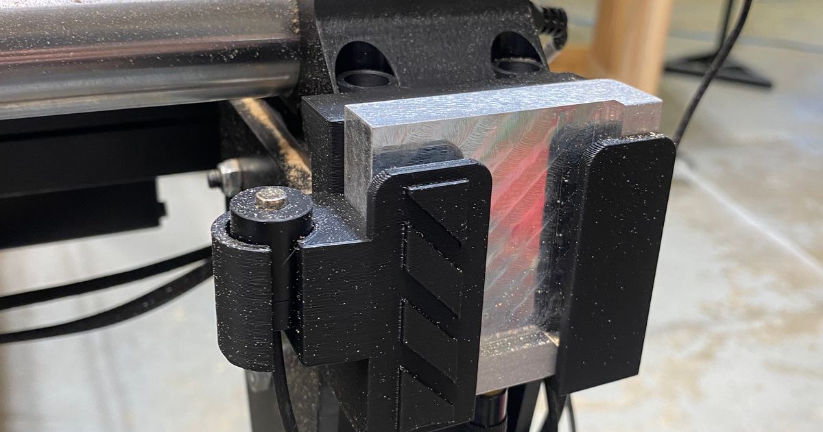 Onefinity XYZ probe holder by Ghostfluff Download free STL model