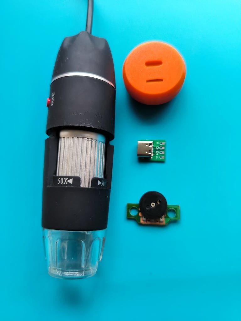 Miniatura 2 do modelo 3D USB Microscope Cap
