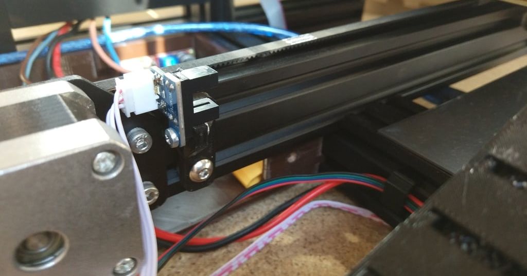 Ender-3 Y-axis optical endstop v2 by MSergW | Download free STL model ...