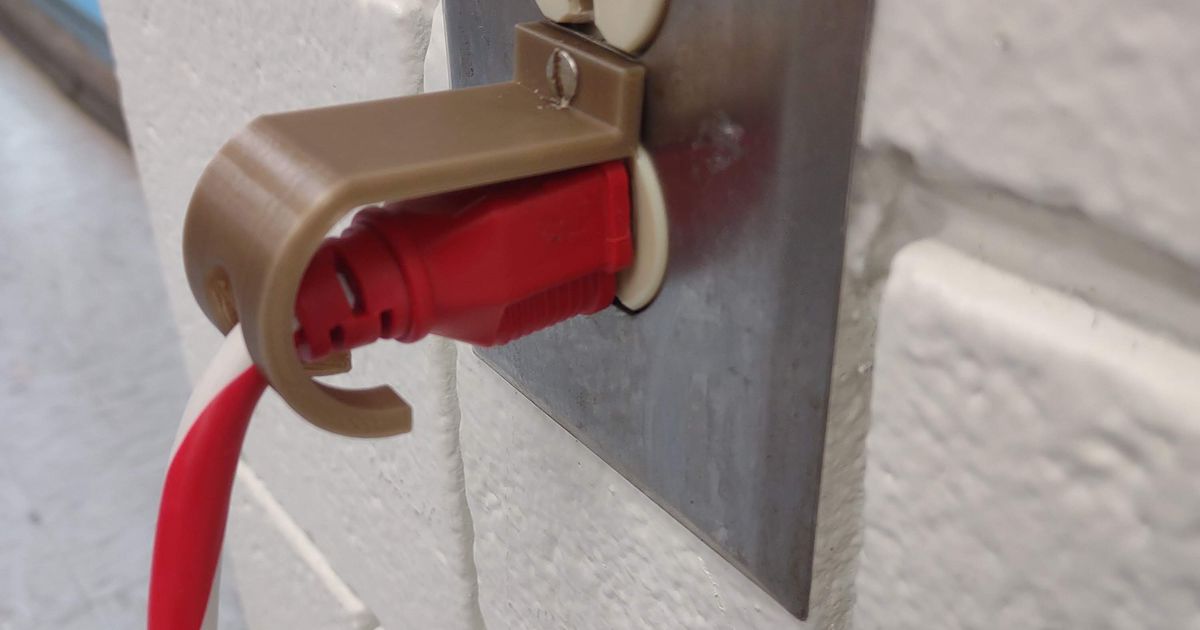 Outlet Plug Protector by Ari Download free STL model