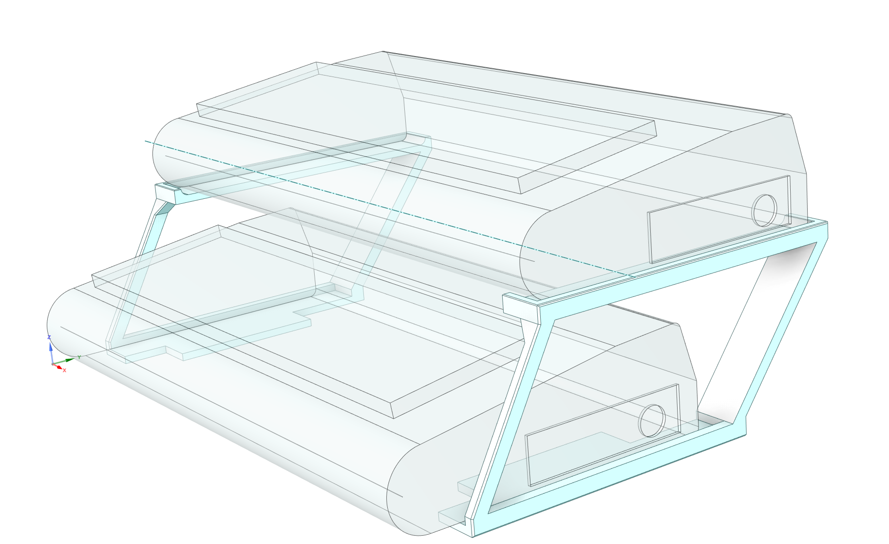 2 C64 stack mount