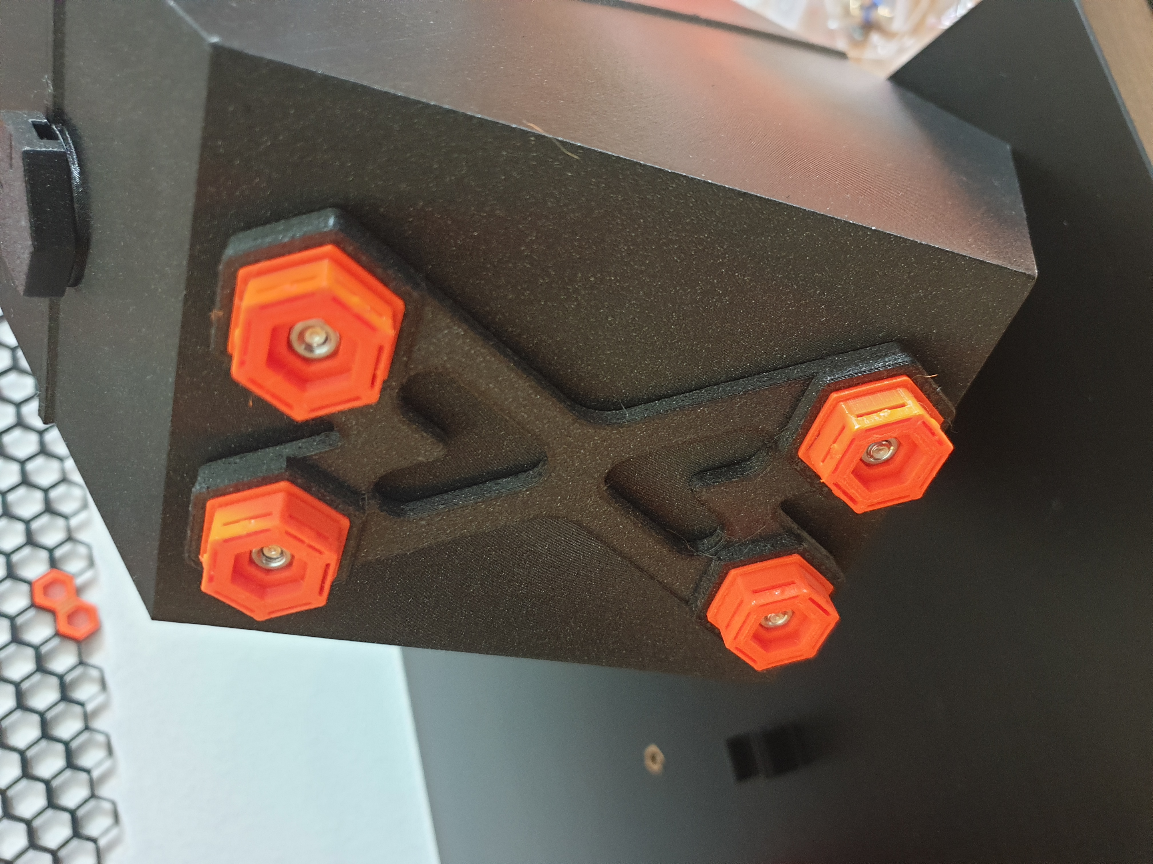 DryBox to Honeycomb Storage Wall Adapter 3D model thumbnail