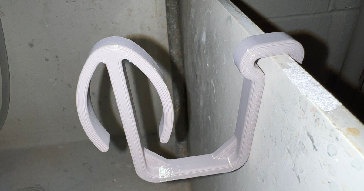 Paint Roller Drying Clip by allendp Download free STL model