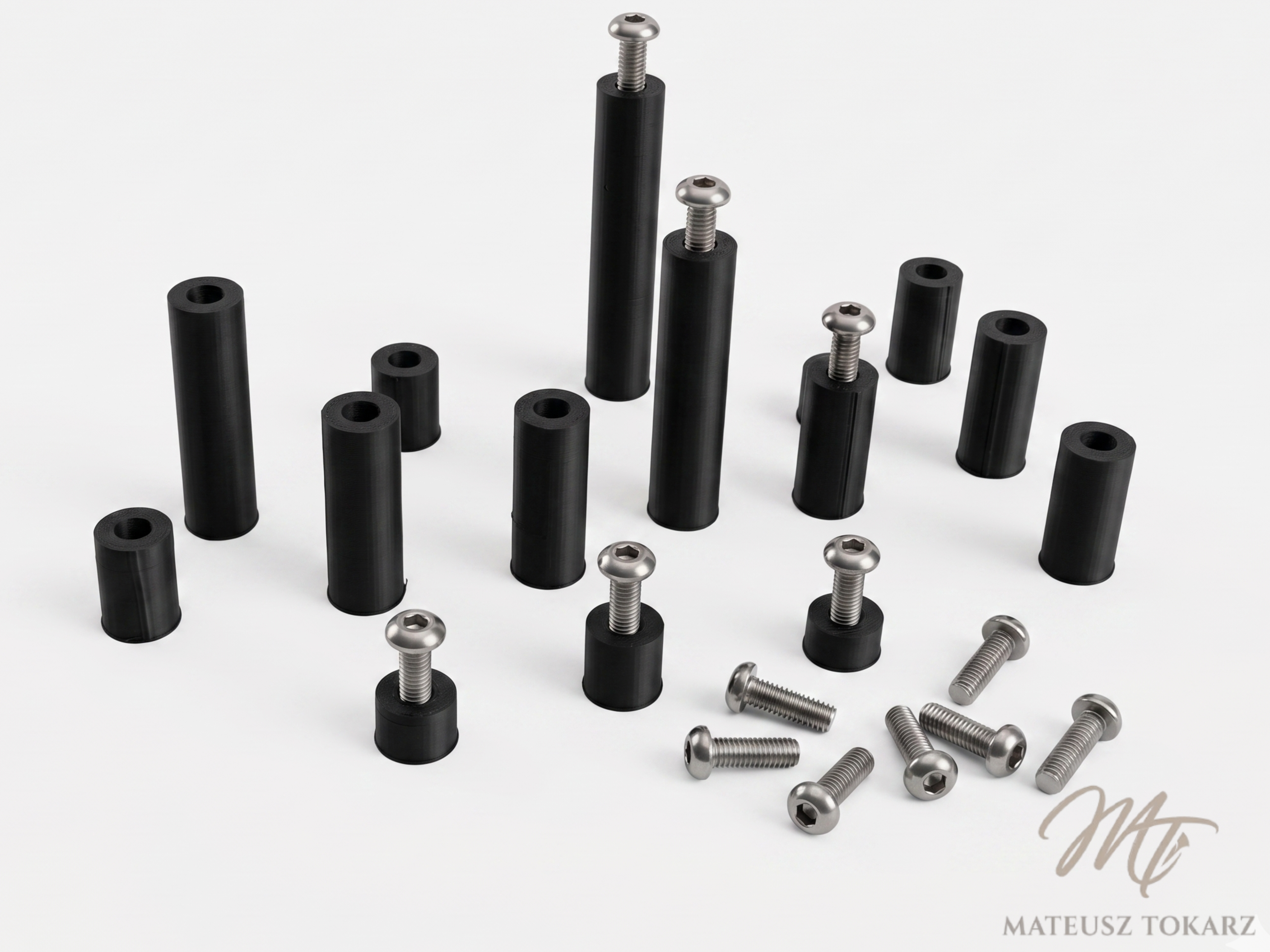 M3 Screw Spacers | 17 Sizes (3-35mm)