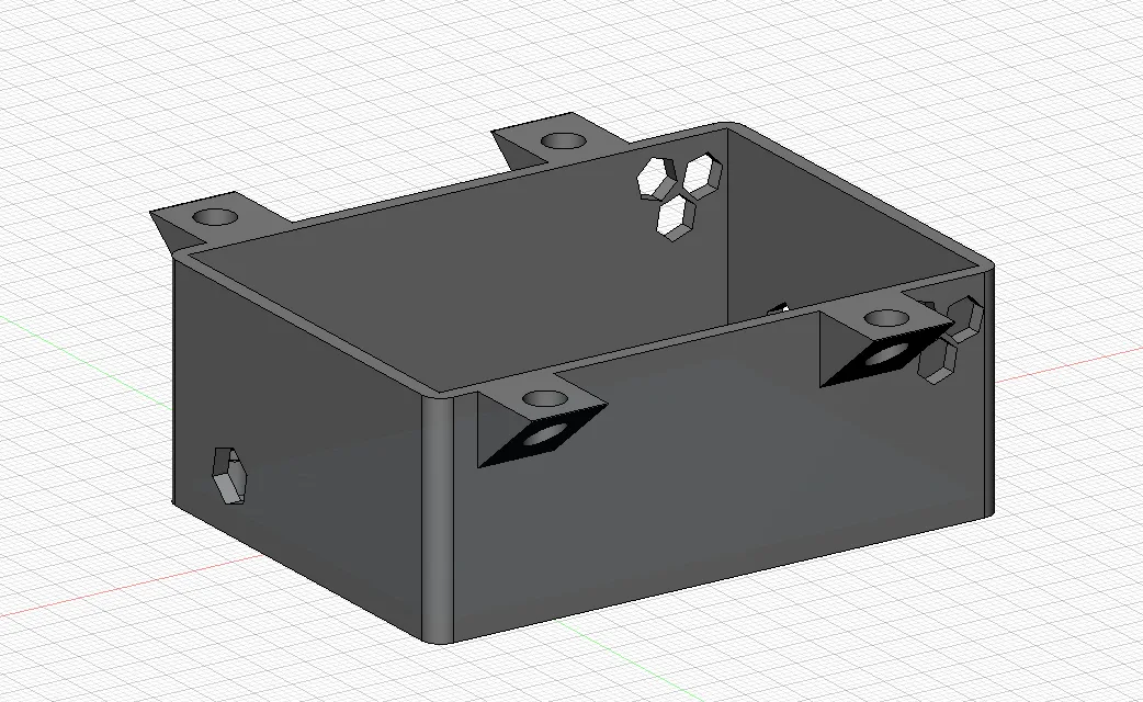 Small box for electronics by Radeon | Download free STL model ...