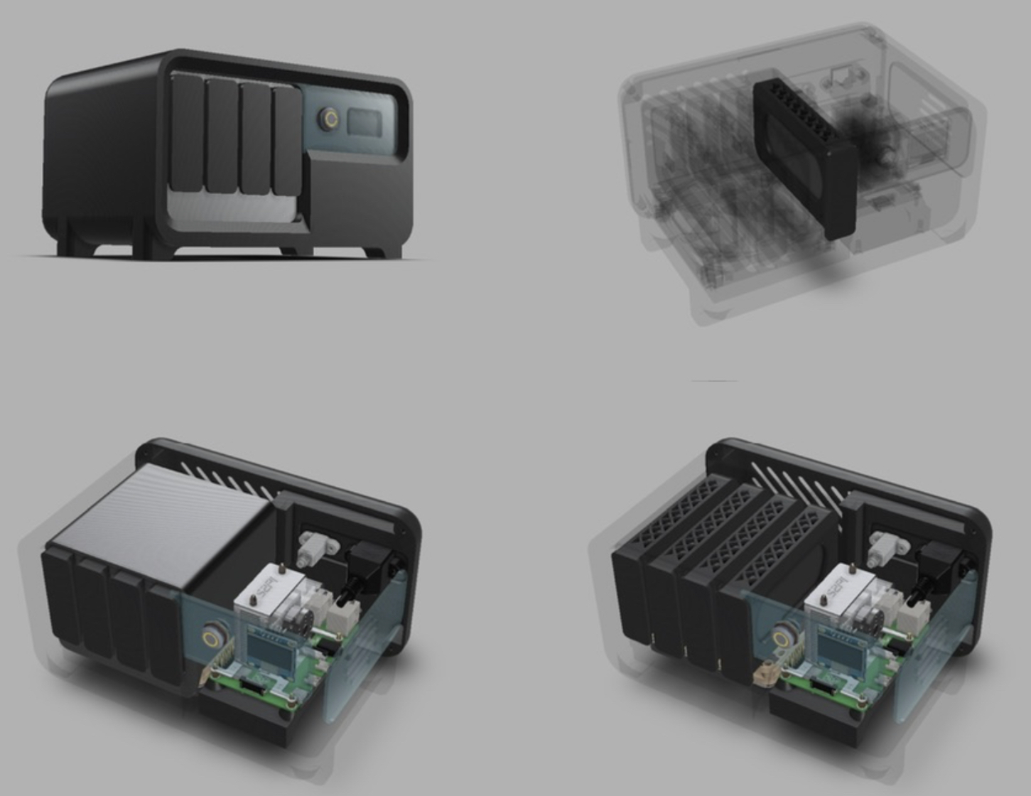 Miniatura 8 do modelo 3D Raspberry Pi NAS project