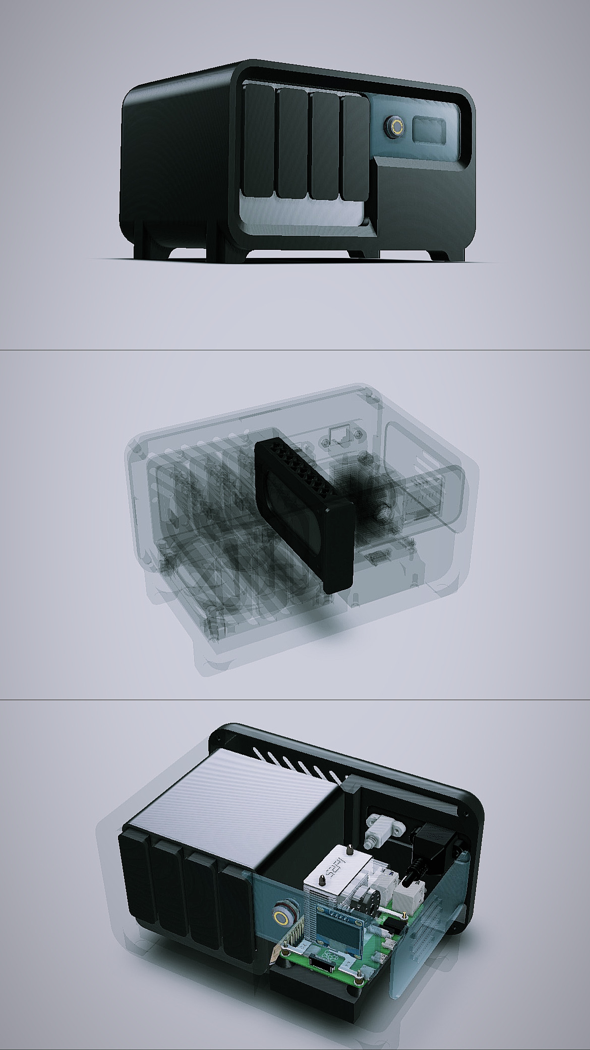 Miniatura 9 do modelo 3D Raspberry Pi NAS project