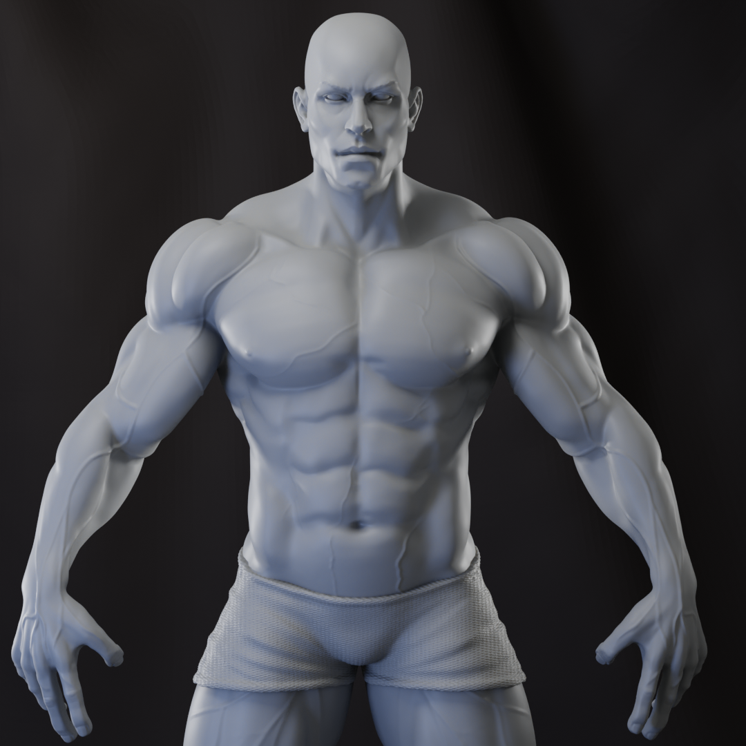 Male Body For Anatomy Study