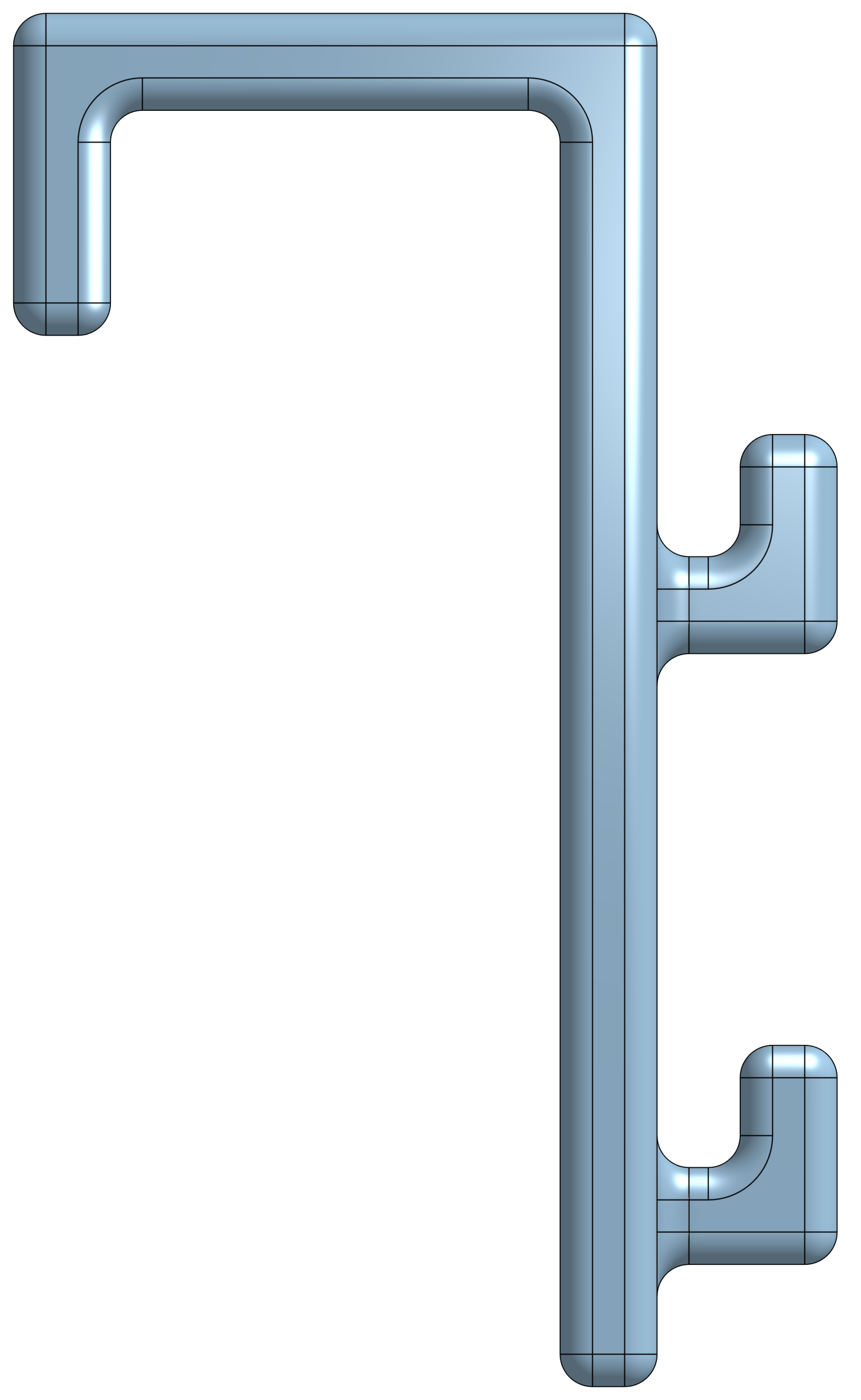 Miniatura 6 do modelo 3D Generic Parametric Hook