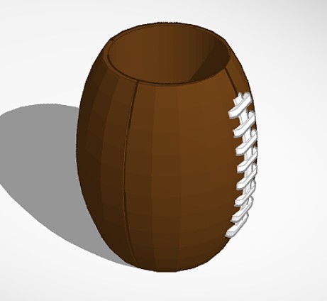 12 oz Football Koozie