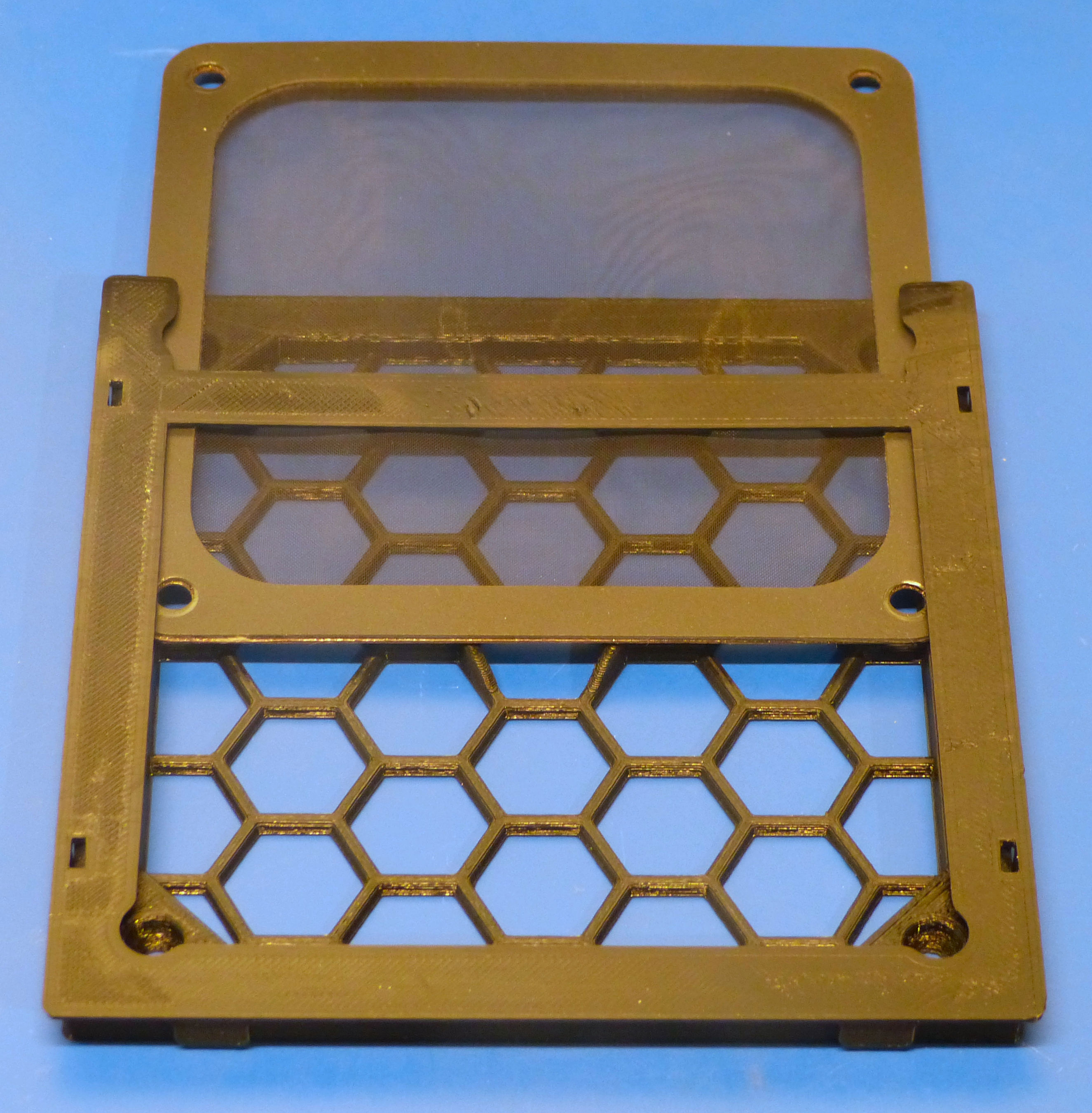 120mm PC case fan mesh dust filter holder