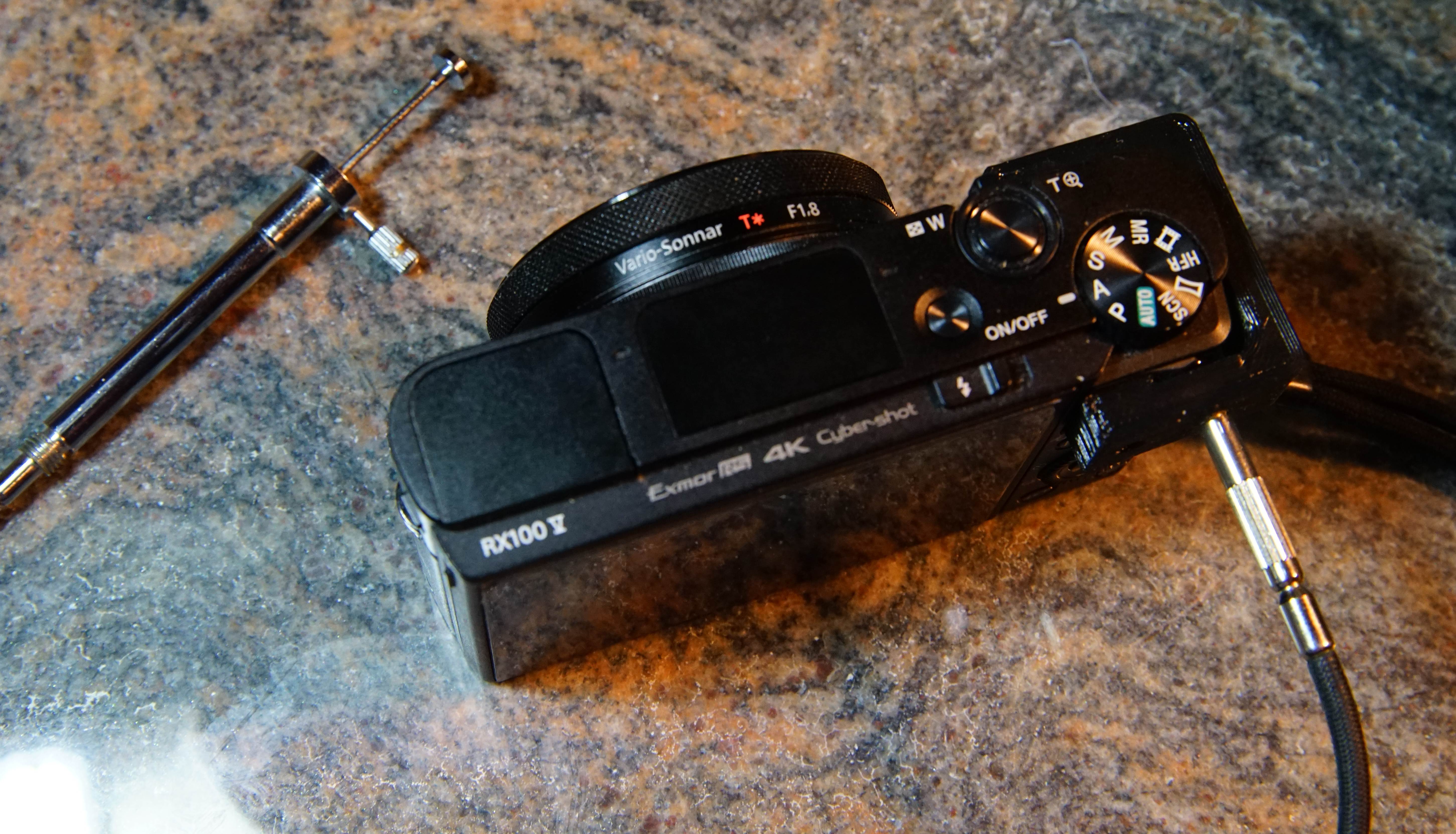 Sony RX100 remote wire release for movie button