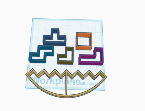 Tetris kids balancing game