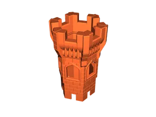 Medieval Dice Tower