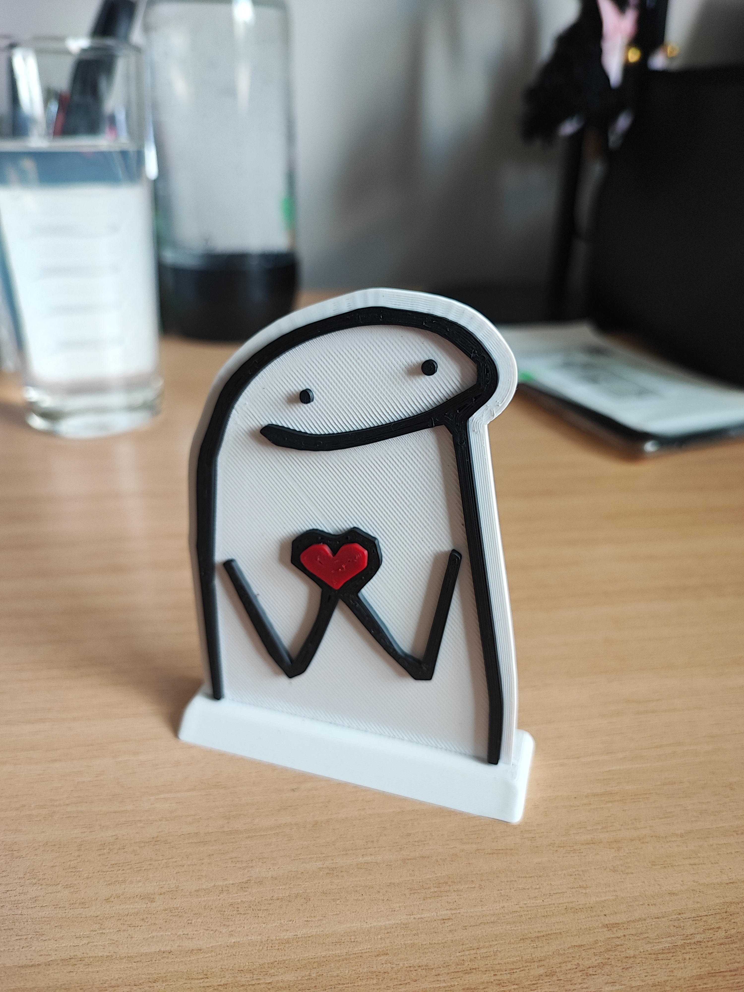 FLORK Heart Plaque