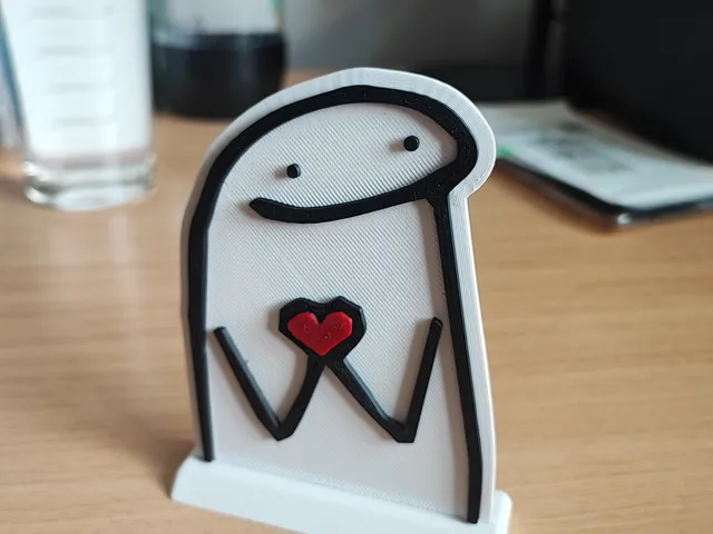 FLORK Heart Plaque