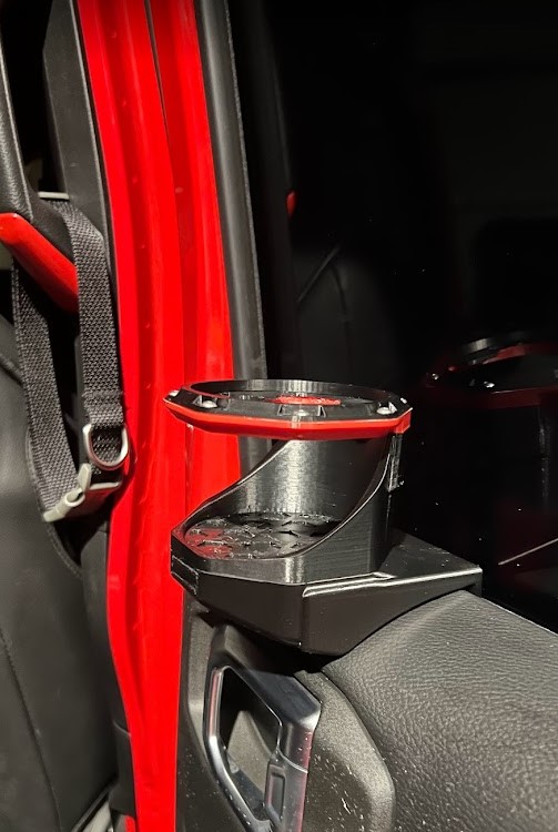 Jeep JL Cup Holder Rear by jofoeus Download free STL model