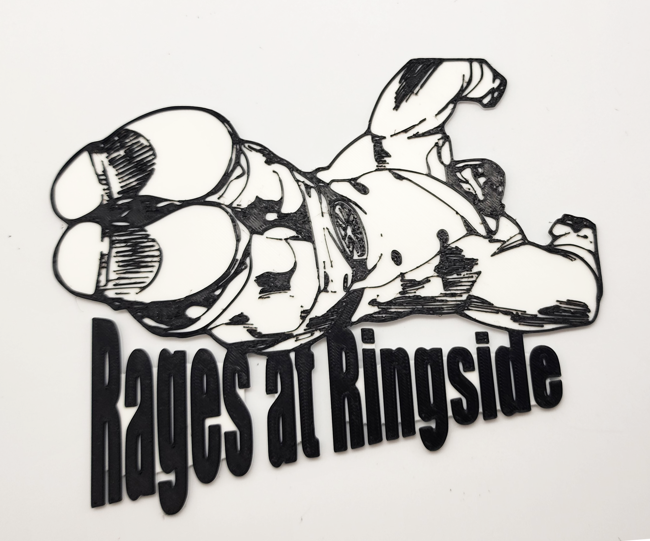 Rages at Ringside Title Card BLEACH 2 Color