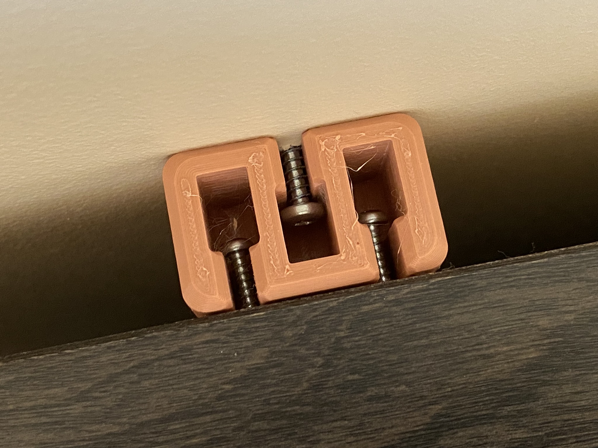 Furniture wall anchor by Adam Download free STL model