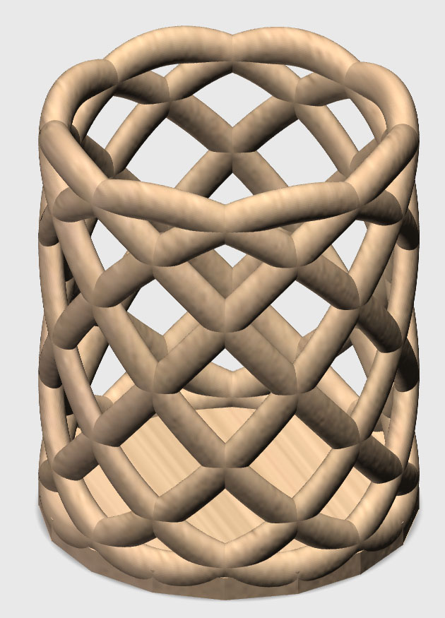 torus cup pencil holder