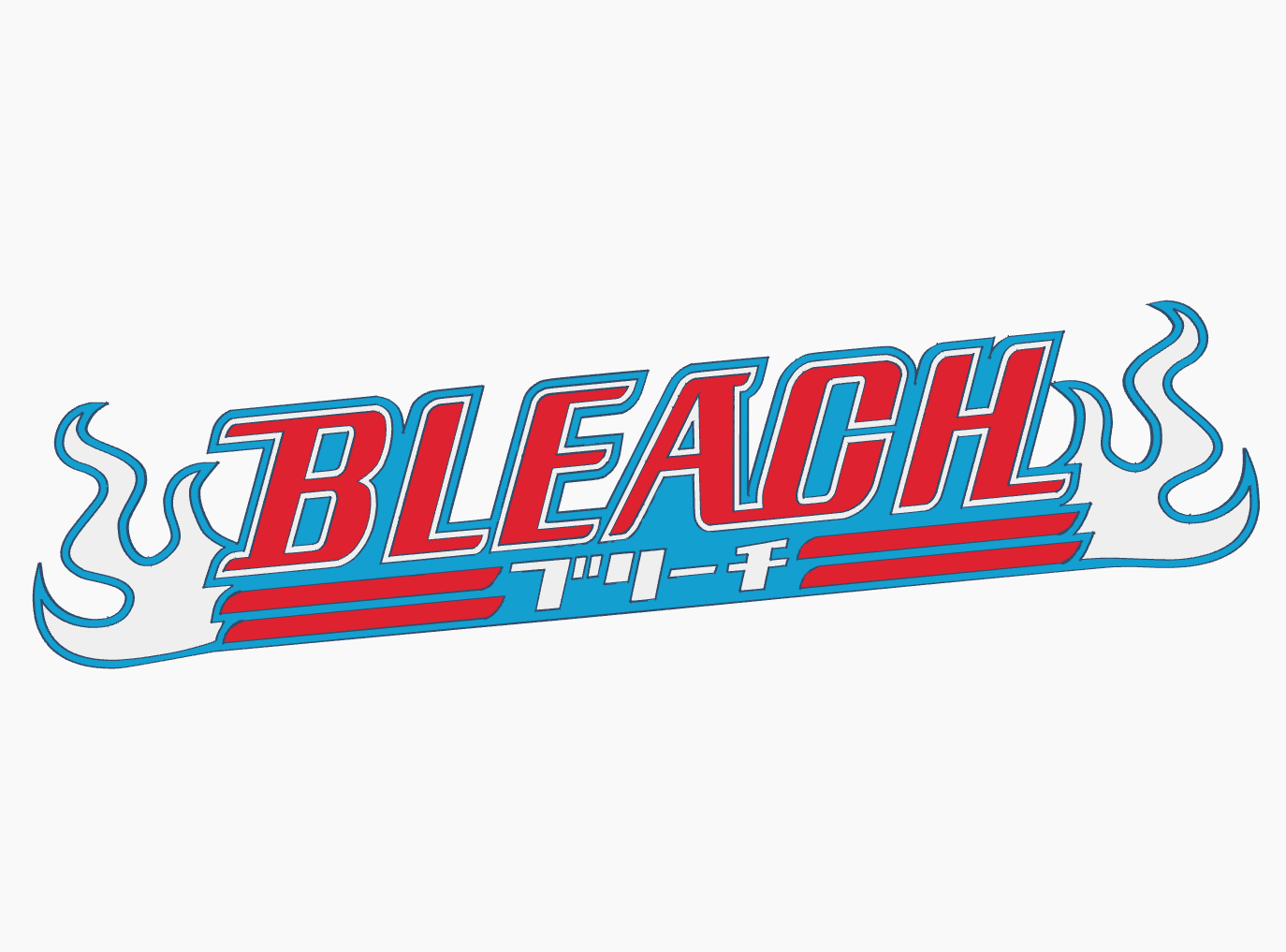 Bleach Logo 3 Colors — thumbnail 2