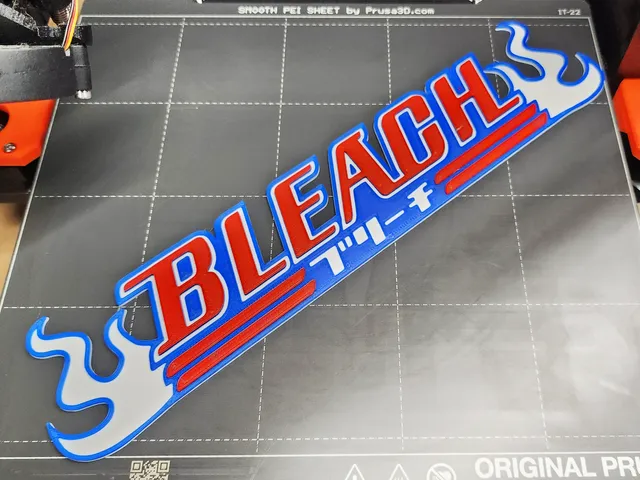 Bleach Logo 3 Colors