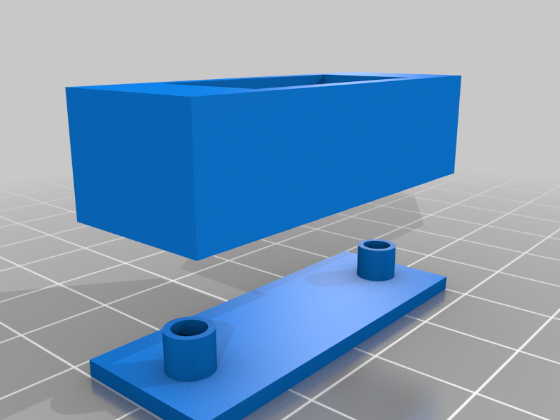 Miniatura 5 do modelo 3D Contenitore per mini voltometro