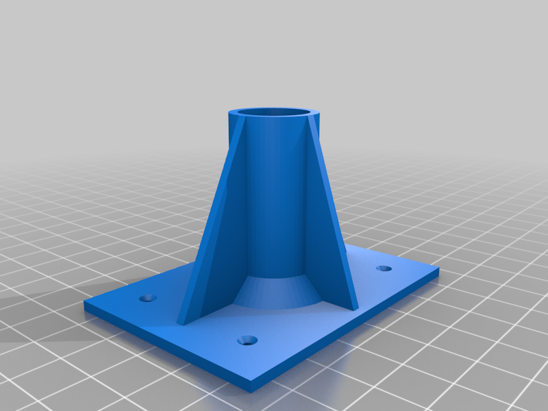 Miniatura 6 do modelo 3D Supporto per un diffusore audio