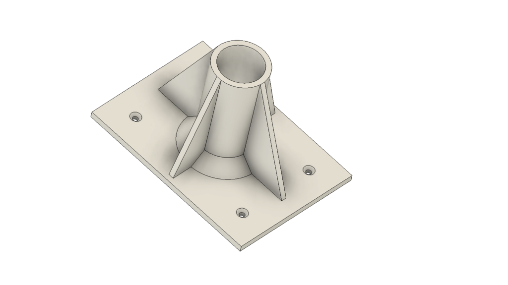 Miniatura 3 do modelo 3D Supporto per un diffusore audio
