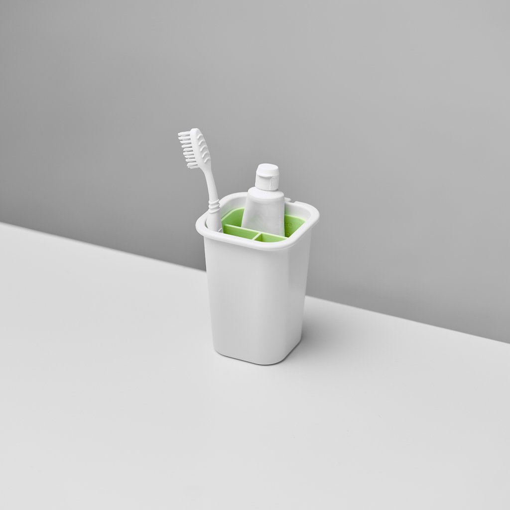 Toothbrush Holder Seperator Hack for IKEA TISKEN I TI03 by Enable 3D