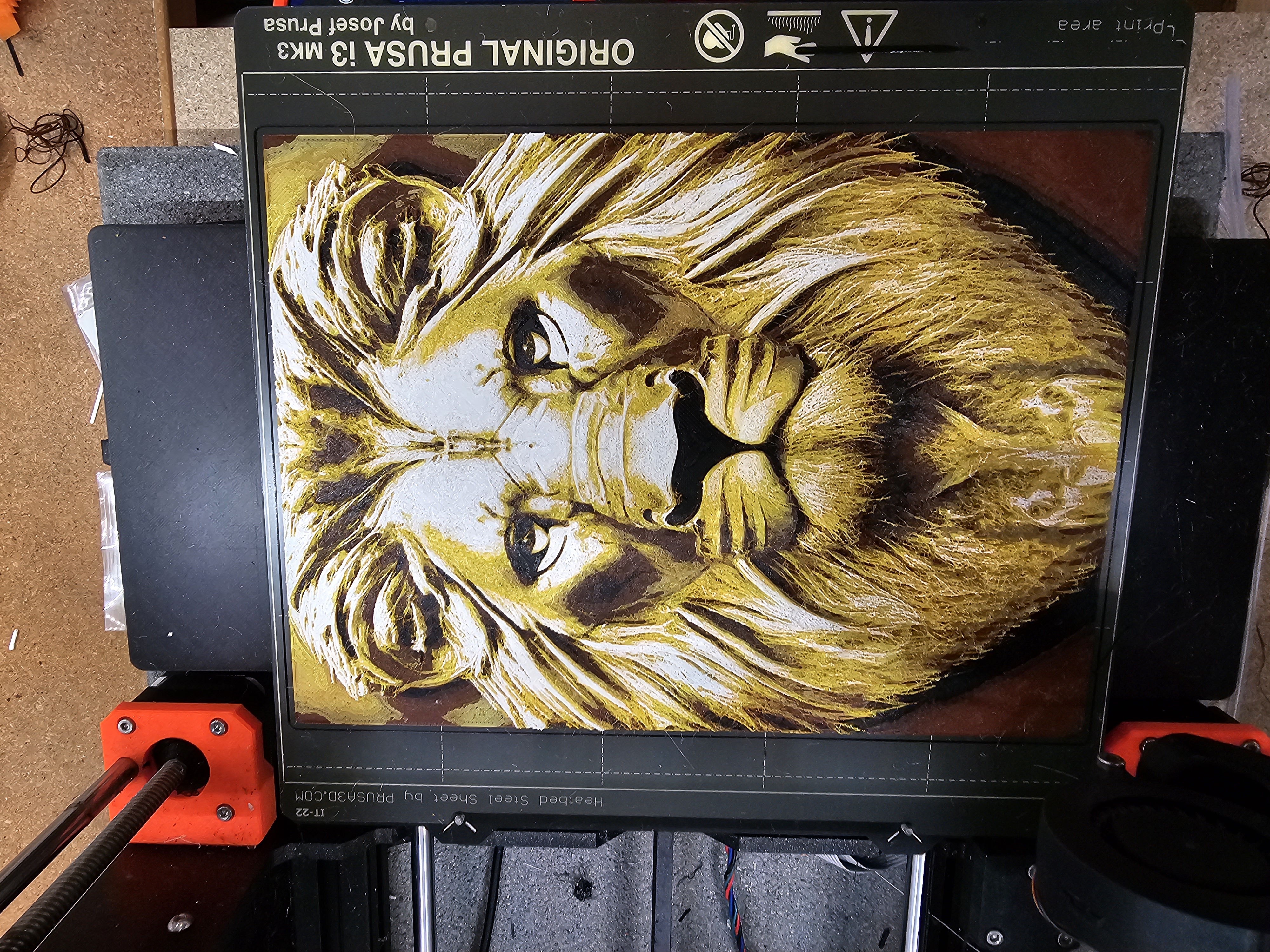 HueForge Lion