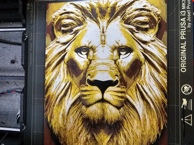 HueForge Lion