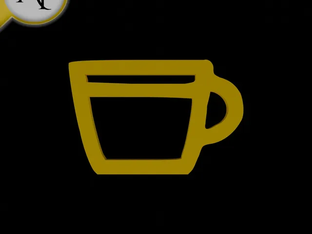 Simple Coffee Cup Symbol - 2D Art