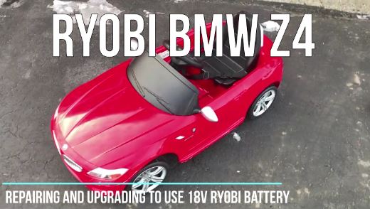 RYOBI 18V Battery Kid Electric Car Adapter