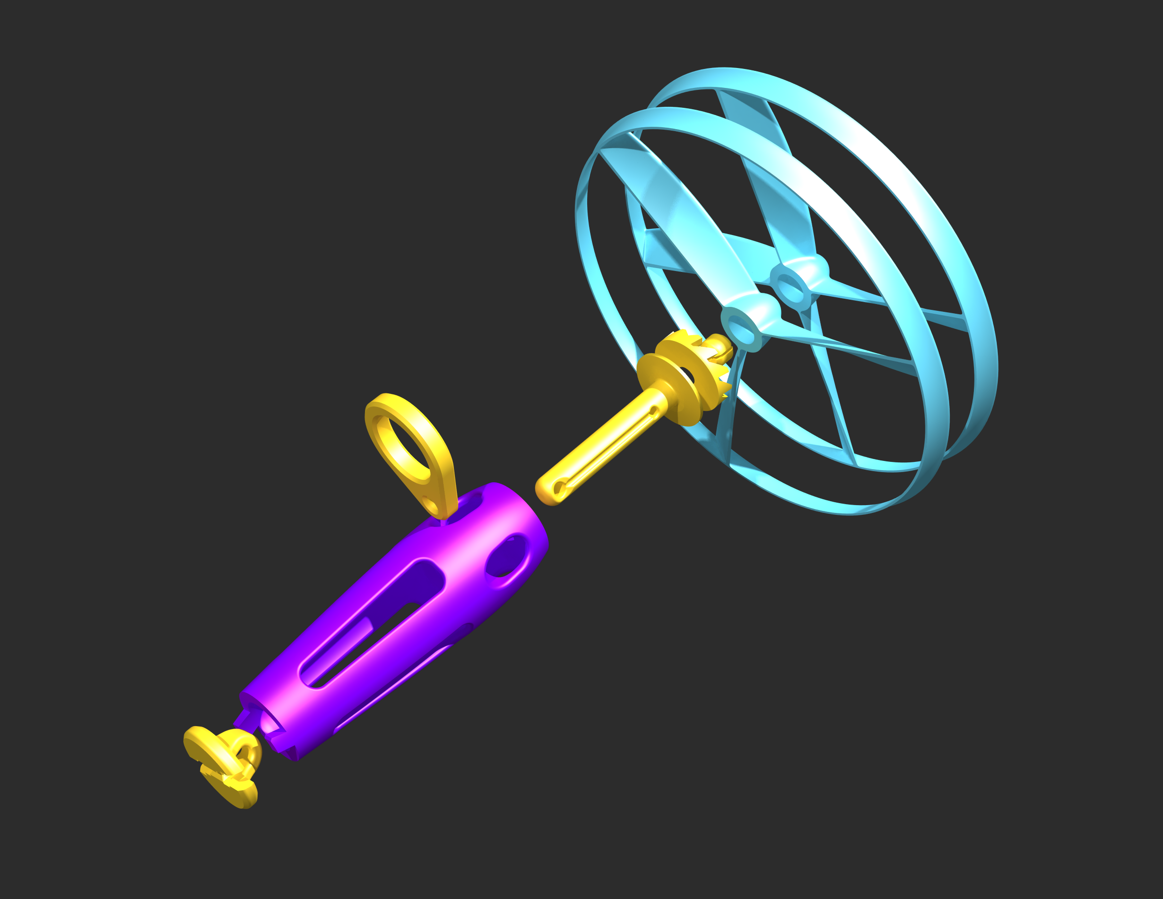 Flying propeller toy by rorys3D | Printables Store