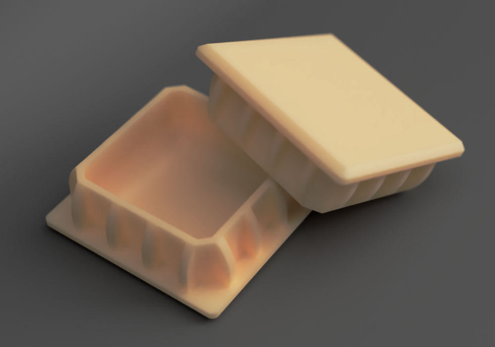Miniatura 6 do modelo 3D IKEA Galant desk plug