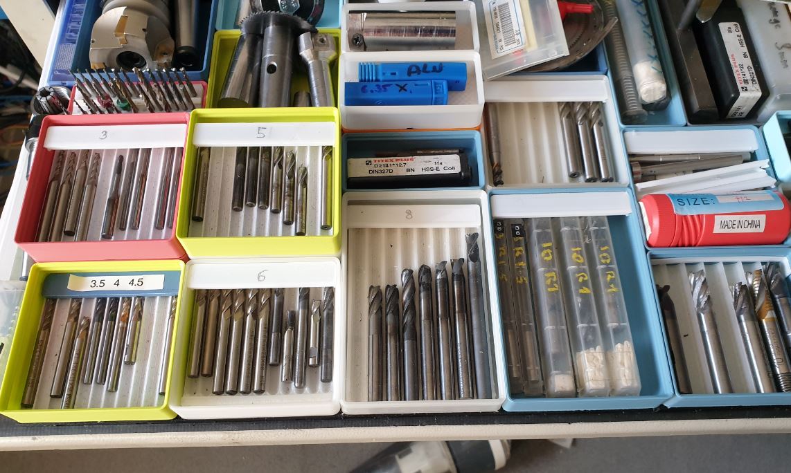 Gridfinity Milling Cutter Inlay