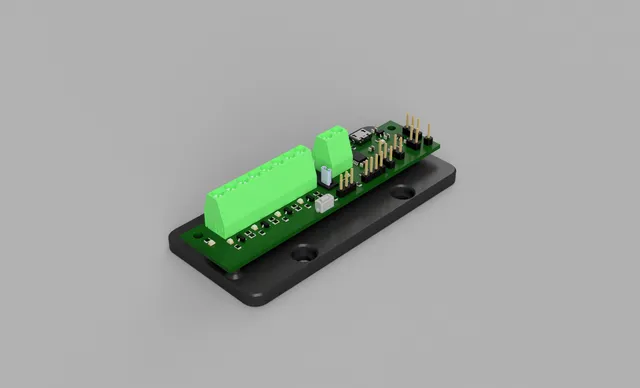 DIN Mount for Klipper Expander PCB