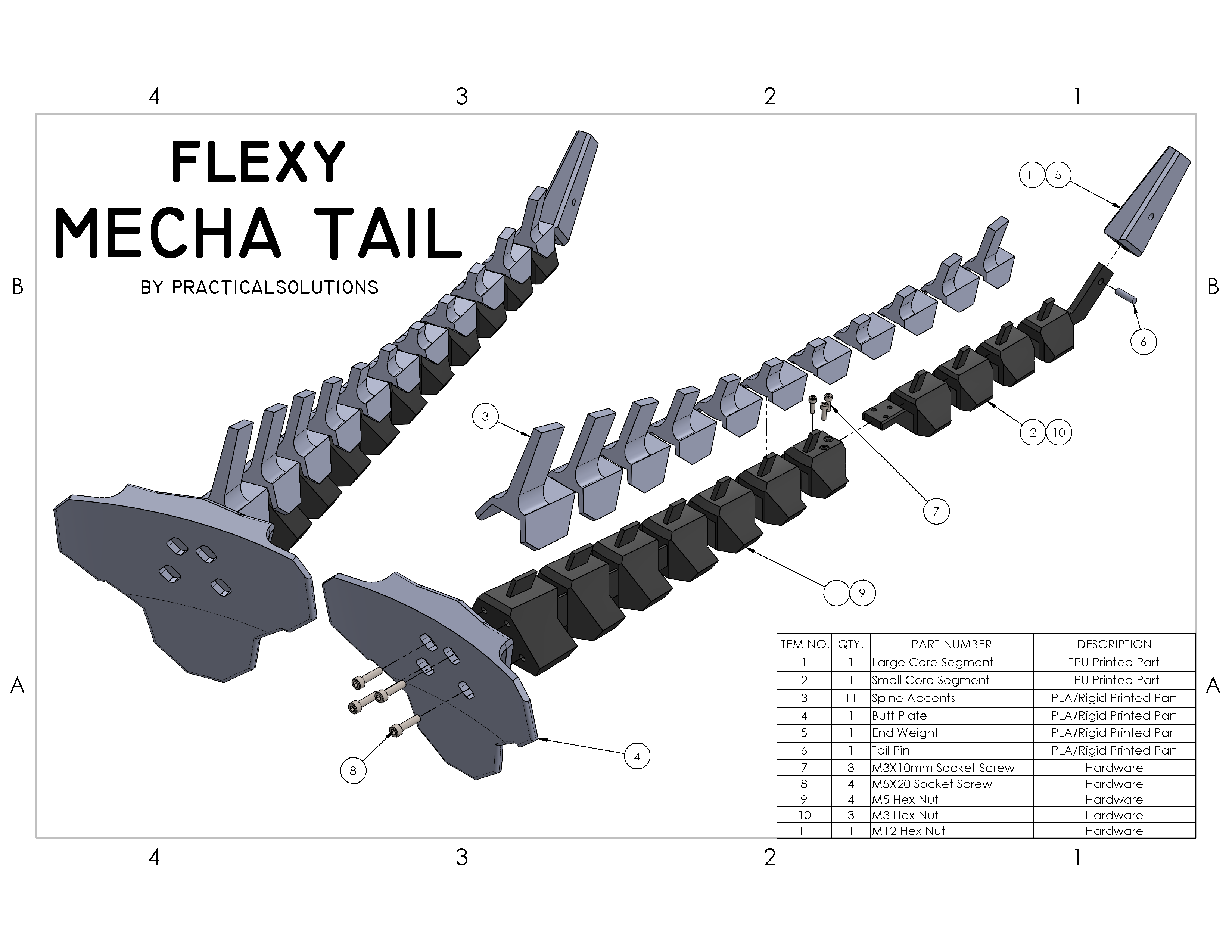 Flexy Mecha Tail